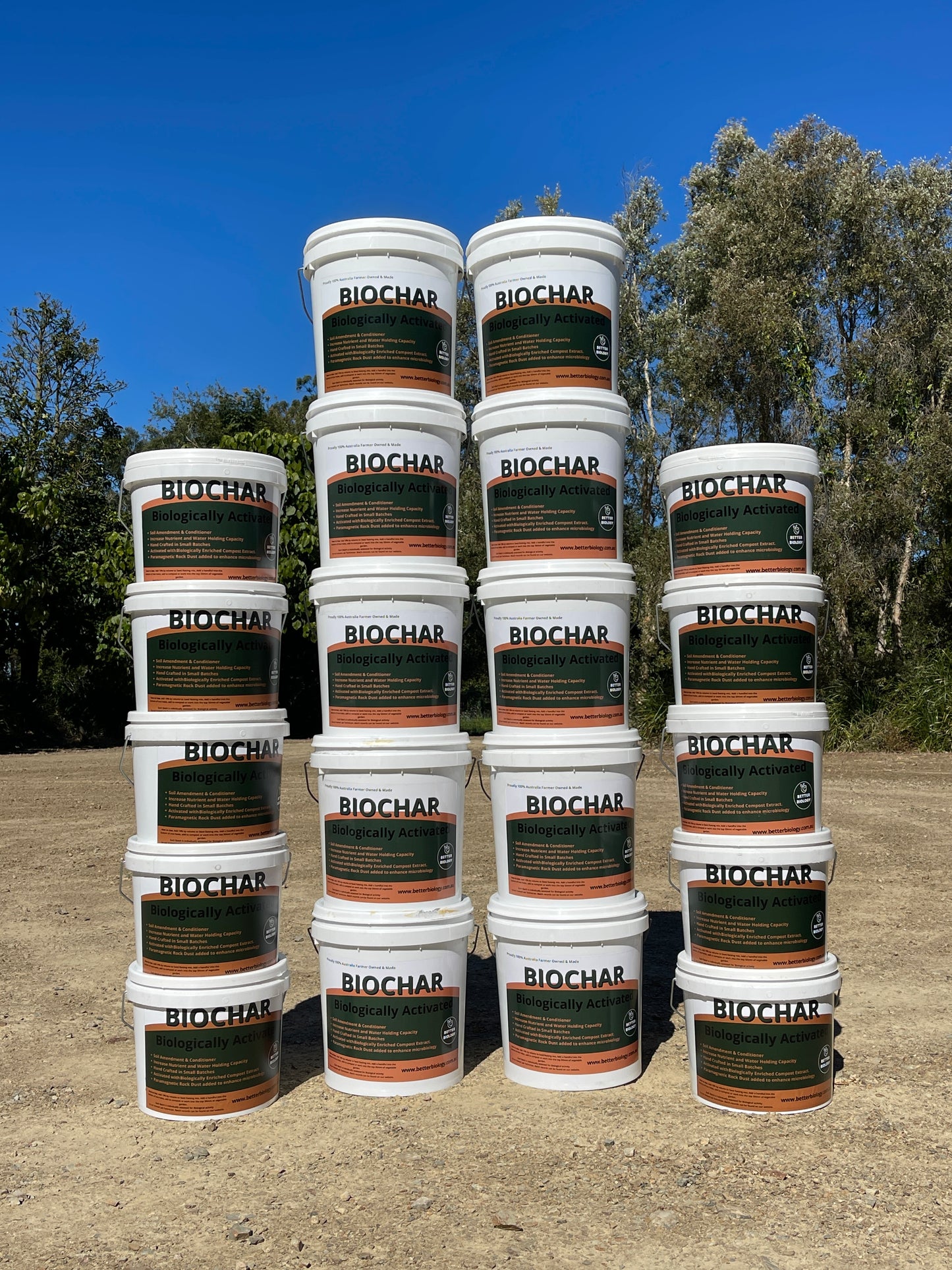 Biological Soil Amendment - 10L & 15 L Biochar